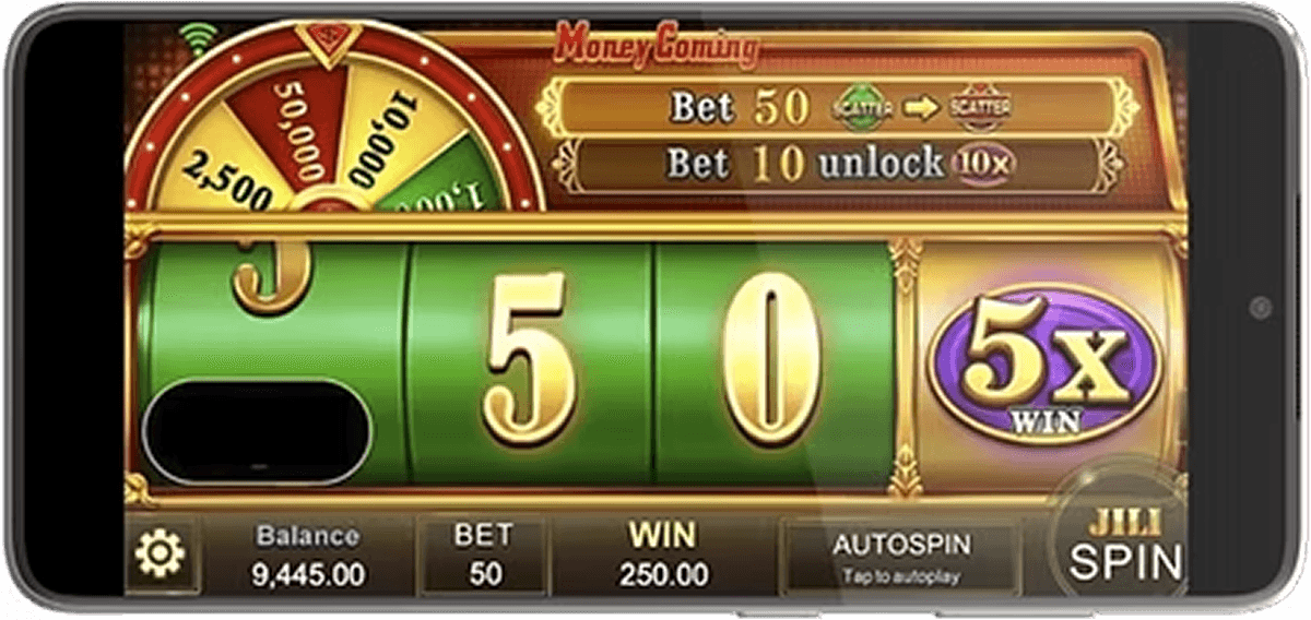 money coming